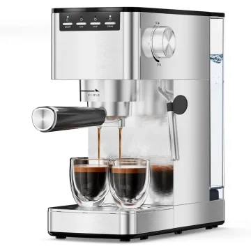 Compact 20 Bar Stainless Steel Espresso Maker 1 | PricZone
