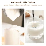 BioloMix 5 in 1 Milk Frother LED Touch Hot Cold 4 | PricZone