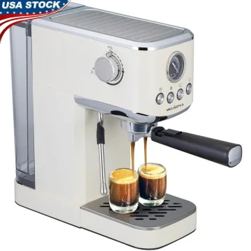 20 Bar Espresso Machine with Milk Frother 1 | PricZone