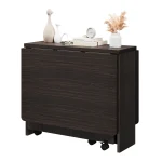 Folding Drop Leaf Table with Storage Racks 1 | PricZone