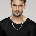 7MM Mens Cuban Link Chain 925 Silver Necklace 1 | PricZone 7MM Mens Cuban Link Chain 925 Silver Necklace 1 | PricZone