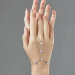 Bridesmaid Zircon Flower Finger Bracelet 1 | PricZone