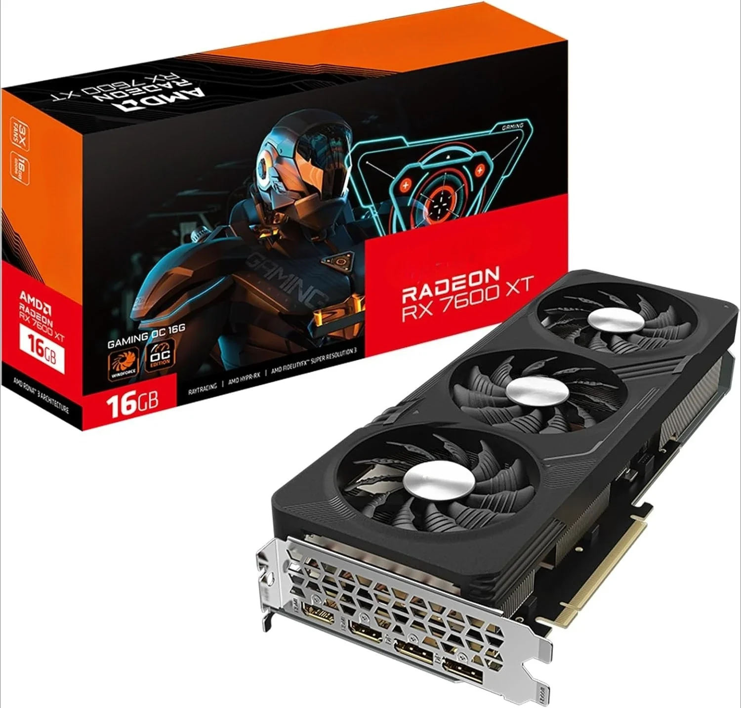 RX 7600 XT 16GB Gaming OC 3X Fans Graphics Card 2 | PricZone RX 7600 XT 16GB Gaming OC 3X Fans Graphics Card 2 | PricZone