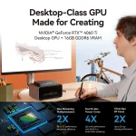 Khadas RTX 4060 Ti 16GB 160W eGPU Expansion Dock 2 | PricZone