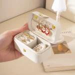 Mini Travel Jewelry Box Portable Storage Case 2 | PricZone
