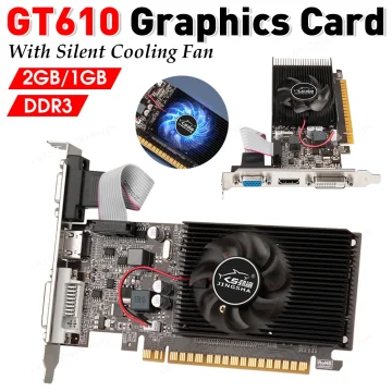 GT610 DDR3 1GB 2GB Gaming Video Card HD VGA DVI 1 | PricZone