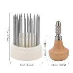 Milgrain Tool Set Beading Wheels Jewelry Tool 4 | PricZone