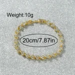 Roman Crystal Geometric Chain Bracelet for Women 5 | PricZone