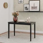 Elegant Black Rectangular Dining Table 2 | PricZone