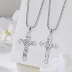 St Benedict Jesus Cross Protection Necklace 3 | PricZone