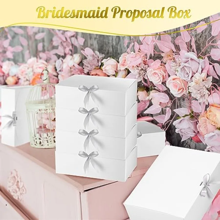 24pcs White Gift Boxes 12 x 9 x 4inch with Lids 3 | PricZone 24pcs White Gift Boxes 12 x 9 x 4 inch with Lids 3 | PricZone