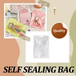 100Pcs Clear Macaron Bags Earring Pouches 5 | PricZone