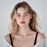 925 Sterling Silver Orthodox Cross Necklace Amulet 6 | PricZone 925 Sterling Silver Orthodox Cross Necklace Amulet 6 | PricZone