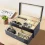 6-Slot Watch Box and Eyeglass Storage Organizer