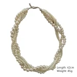 Bridal Pearl Choker Elegant Fashion Necklace 6 | PricZone