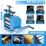 3in1 Jewelry Rolling Mill Flat Metal Tool 6 | PricZone 3 in 1 Jewelry Rolling Mill Flat Metal Tool 6 | PricZone