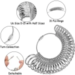 Ring Sizer Mandrel Kit Finger Gauge Jewelry Tool 4 | PricZone
