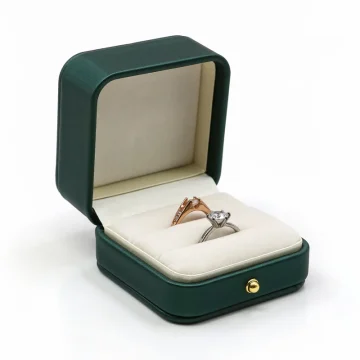 Vintage Double Ring Box Wedding Engagement 1 | PricZone
