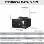 1150C 2L Vacuum Casting Machine 110V Furnace 3 | PricZone