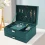 3-Tier Lockable Jewelry Organizer Box 17x24cm