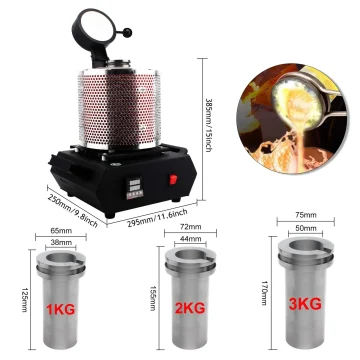 3KG Digital Gold Melting Furnace 2100W Machine 1 | PricZone