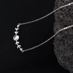 Moonstone Necklace Women 925 Silver Moon Phase 2 | PricZone Moonstone Necklace Women 925 Silver Moon Phase 2 | PricZone