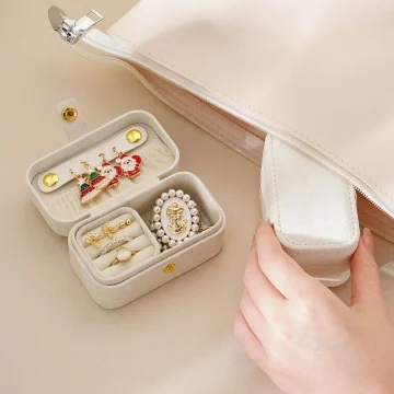 Mini Travel Jewelry Box Portable Organizer 1 | PricZone
