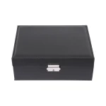 Double Lock Leather PVC Jewelry Storage Case 5 | PricZone