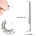 Ring Sizer Mandrel Kit Finger Gauge Jewelry Tool 5 | PricZone