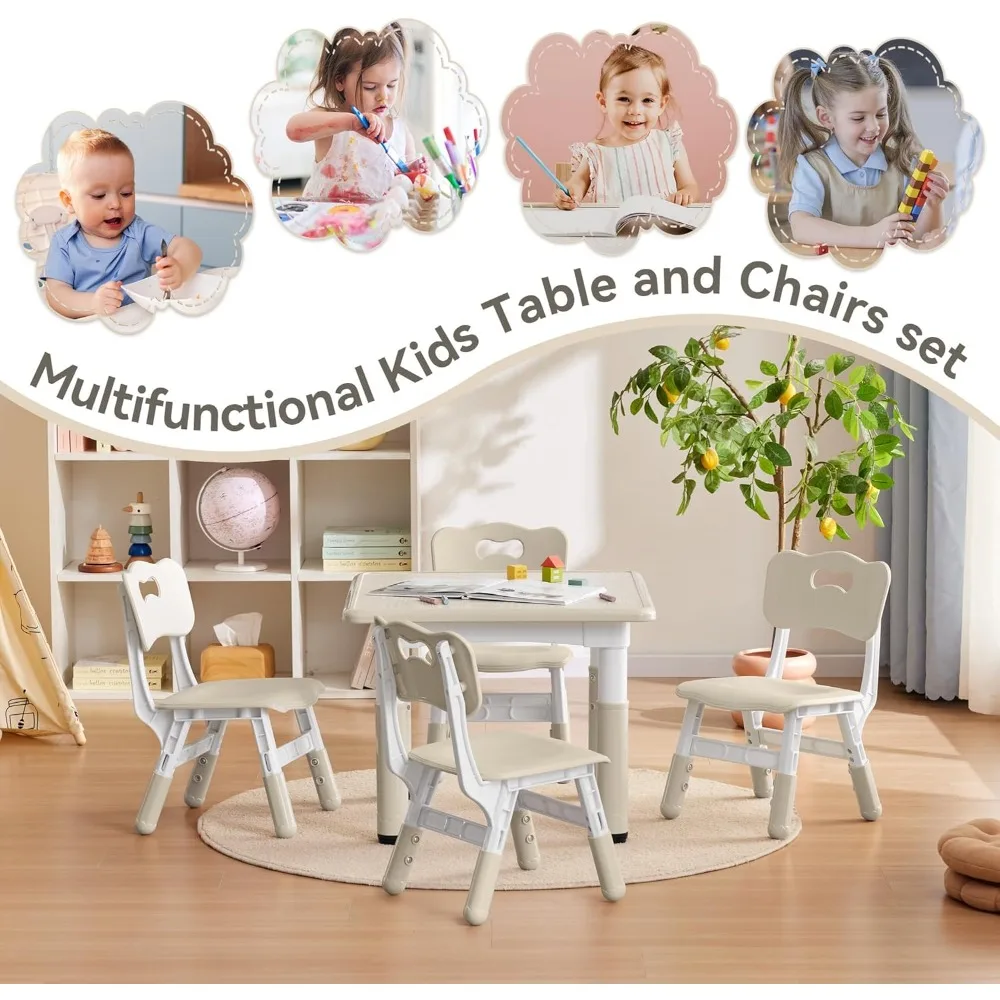 Kids Study Table Chair Set Adjustable for Ages 38 5 | PricZone Kids Study Table Chair Set Adjustable for Ages 3 8 5 | PricZone