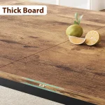 79Inch Industrial Dining Table for 68 Rustic 3 | PricZone 79 Inch Industrial Dining Table for 6 8 Rustic 3 | PricZone