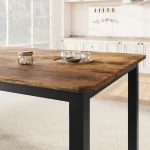 78 Inch Rectangular Table for 6 8 Cut Corners 5 | PricZone