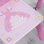 Kids Wood Table and Chair Set Crown Pattern 6 | PricZone Kids Wood Table and Chair Set Crown Pattern 6 | PricZone