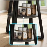 42 Inch Round Farmhouse Table with Storage 5 | PricZone