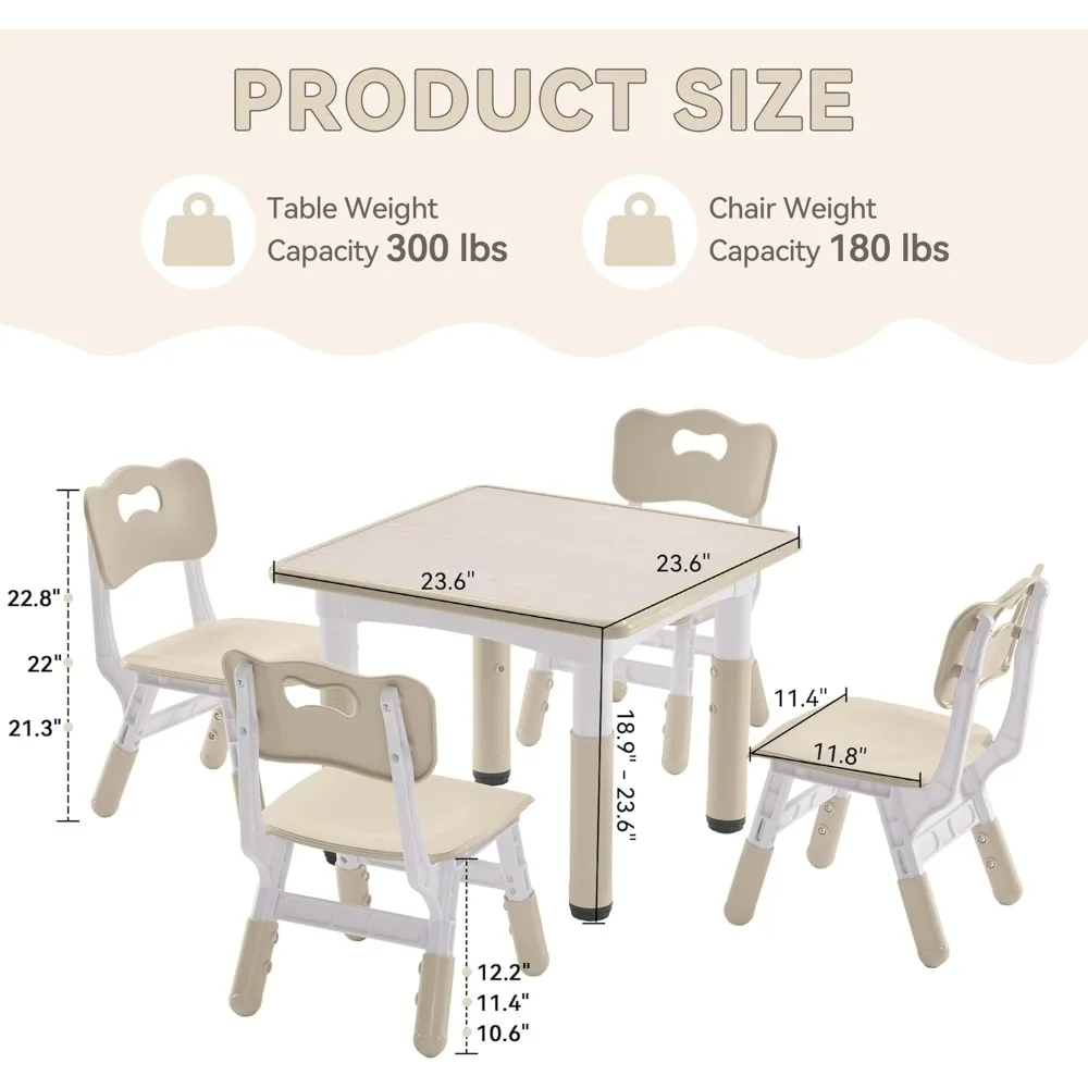 Kids Study Table Chair Set Adjustable for Ages 38 3 | PricZone Kids Study Table Chair Set Adjustable for Ages 3 8 3 | PricZone