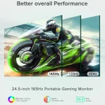 245 inch 2K 165Hz Portable Gaming Monitor 4 | PricZone