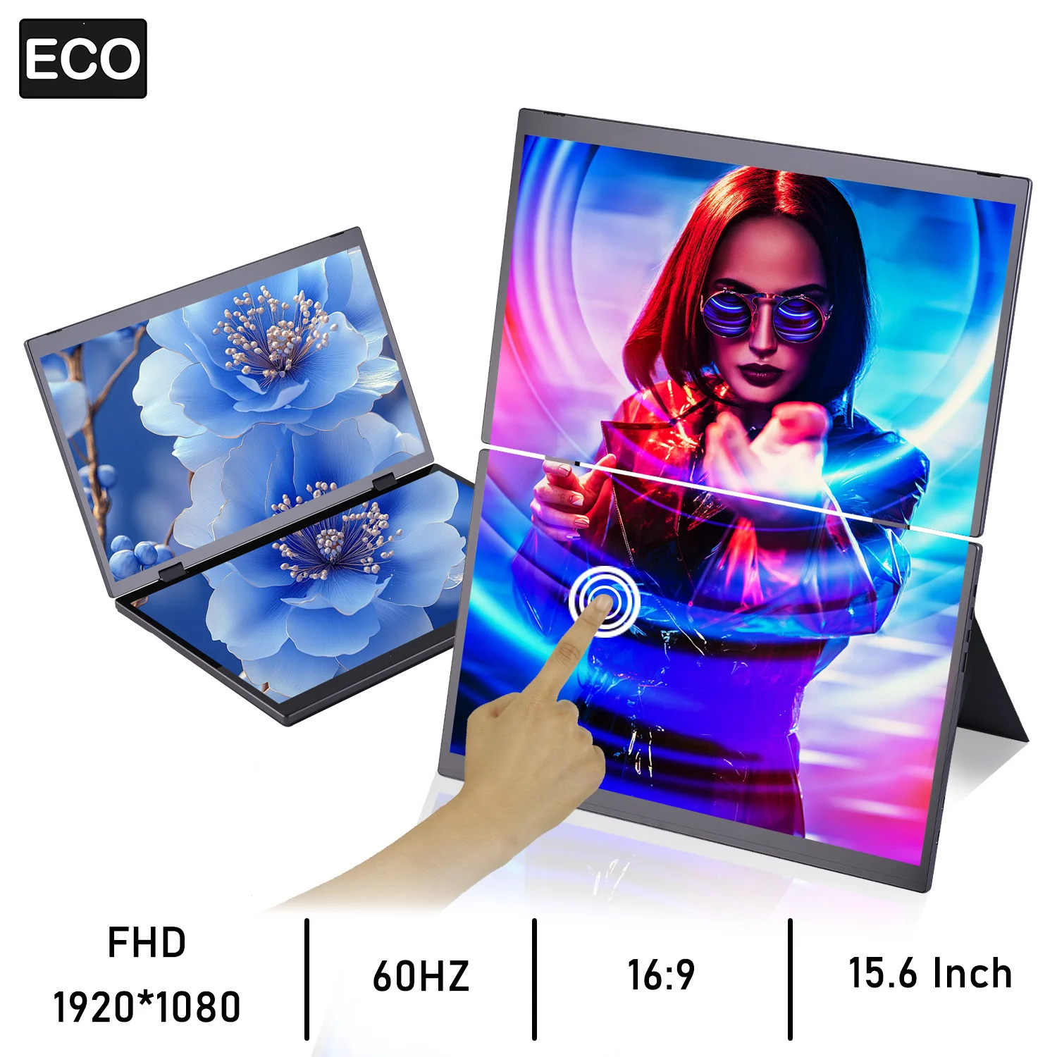 156Inch Dual Screen Portable Monitor 1 | PricZone 156 Inch Dual Screen Portable Monitor 1 | PricZone