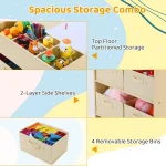 Kids Art Table 2 Chairs Craft Drawing Desk 6 | PricZone