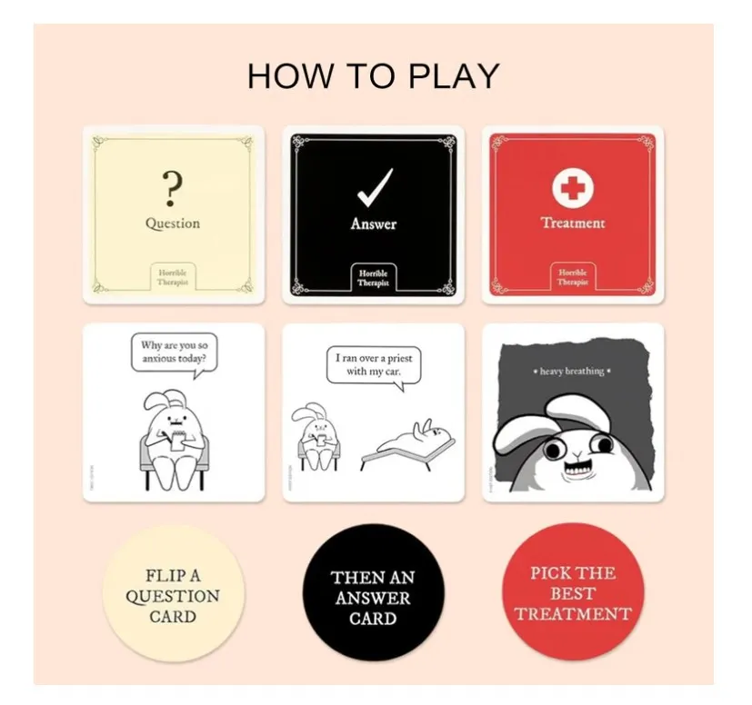 Exploding Kittens Horrible Therapist Card Game 4 | PricZone Exploding Kittens Horrible Therapist Card Game 4 | PricZone