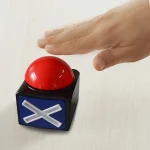 Red Trivia Buzzer Button with Light and Sound 3 | PricZone