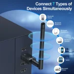 ELECTOP USB Bluetooth 5.4 PC Dongle 150m 5