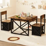 4 in 1 Kids Table Set Activity Desk with Storage 1 | PricZone