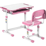Adjustable Kids Study Desk and Chair Set for Art 1 | PricZone