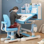 Kids Study Desk Chair Set 2 Piece Ergonomic 1 | PricZone
