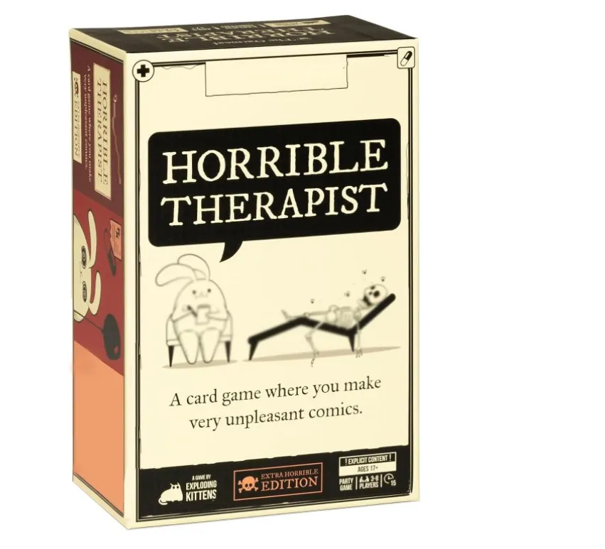 Exploding Kittens Horrible Therapist Card Game 6 | PricZone Exploding Kittens Horrible Therapist Card Game 6 | PricZone
