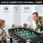 Full Size Foosball Table Game for Family Fun 3 | PricZone