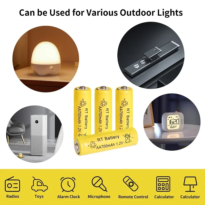 AA Ni-MH 8000mAh Rechargeable Batteries 10-60PCS 5 AA Ni-MH 8000mAh Rechargeable Batteries 10-60PCS 5