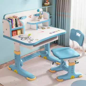 Cartoon Pattern Desk Chair Set Desktop Widened 1