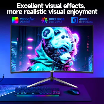 Gawfolk 34 Curved Ultrawide Monitor 165Hz 2 | PricZone