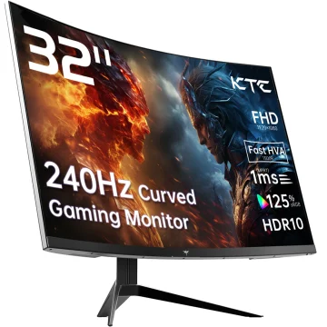 KTC 32-Inch 240Hz Curved Gaming Monitor 1